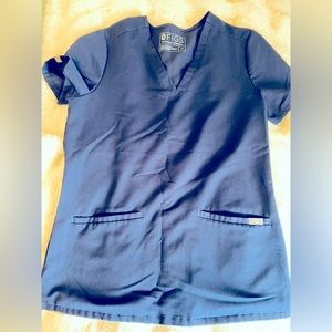 Figs Navy Medical top XS